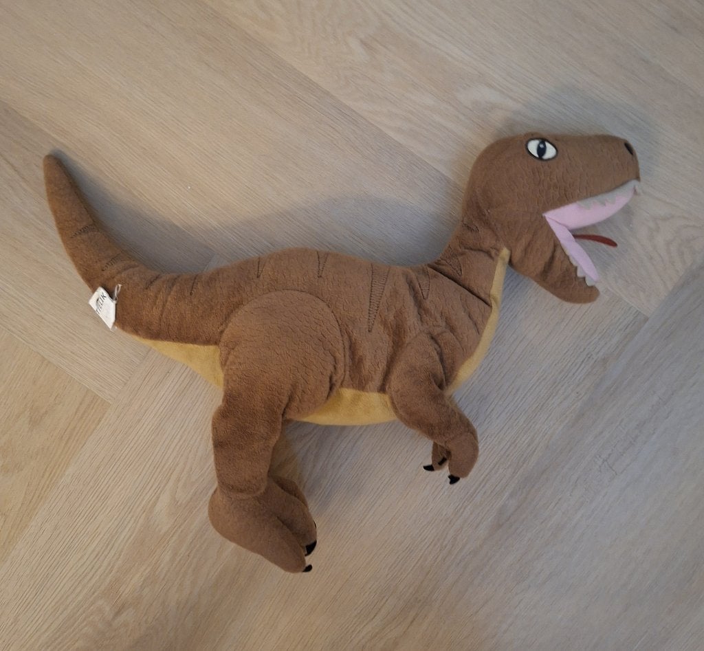 IKEA Jättelik dinosaurus knuffel, Gebruikt, IKEA, Overige typen, Ophalen of Verzenden