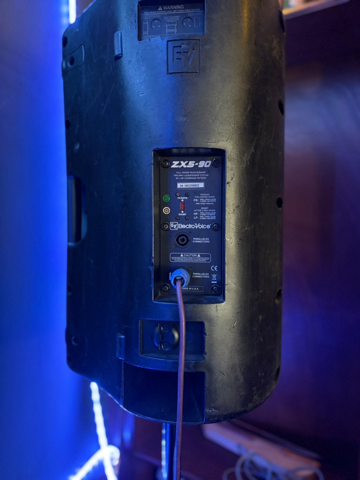 2x electro voice pasieve speakers, Ophalen of Verzenden, Zo goed als nieuw