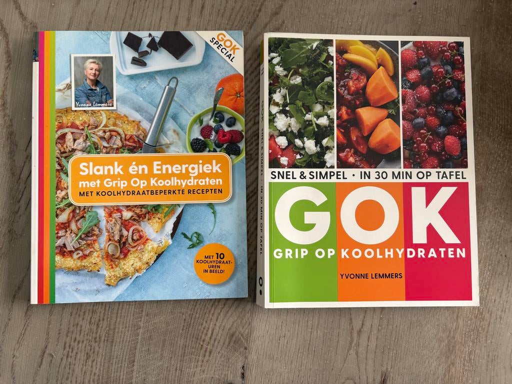 GOK Kookboeken: Slank & Energiek + Snel & Simpel, Hoofdgerechten, Ophalen of Verzenden, Zo goed als nieuw, Gezond koken
