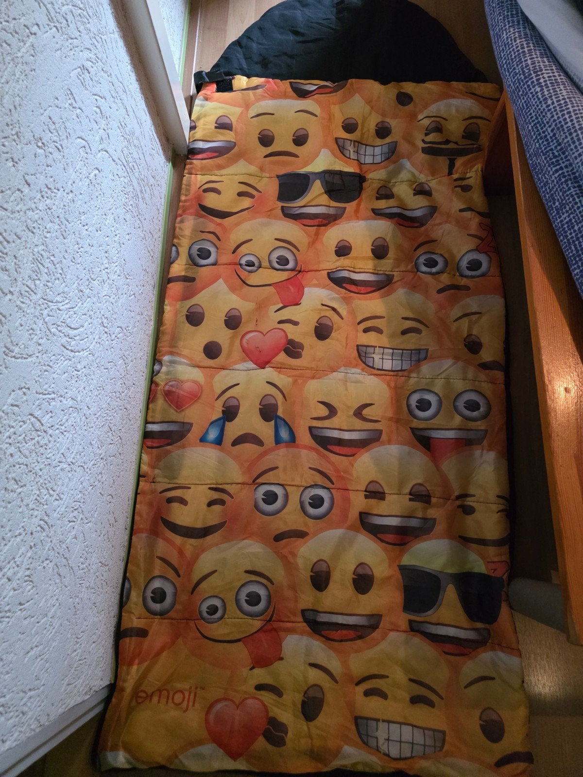 Slaapzak met Emoji-print, Ophalen of Verzenden, Gebruikt