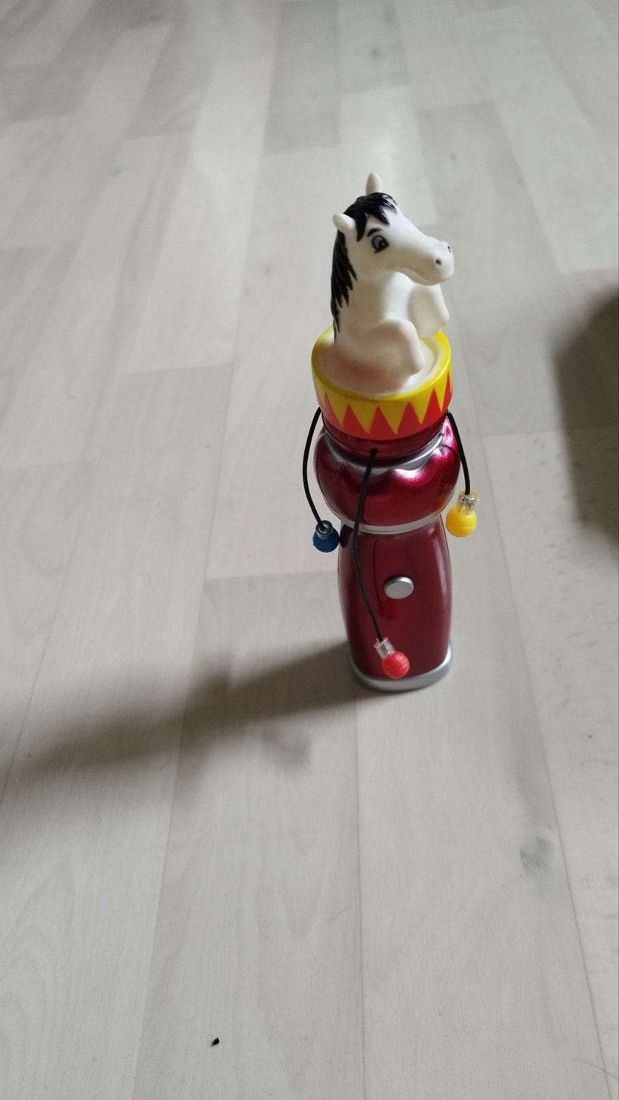 paard op trommel draaier/speelgoed, Ophalen, Zo goed als nieuw, Jongen of Meisje