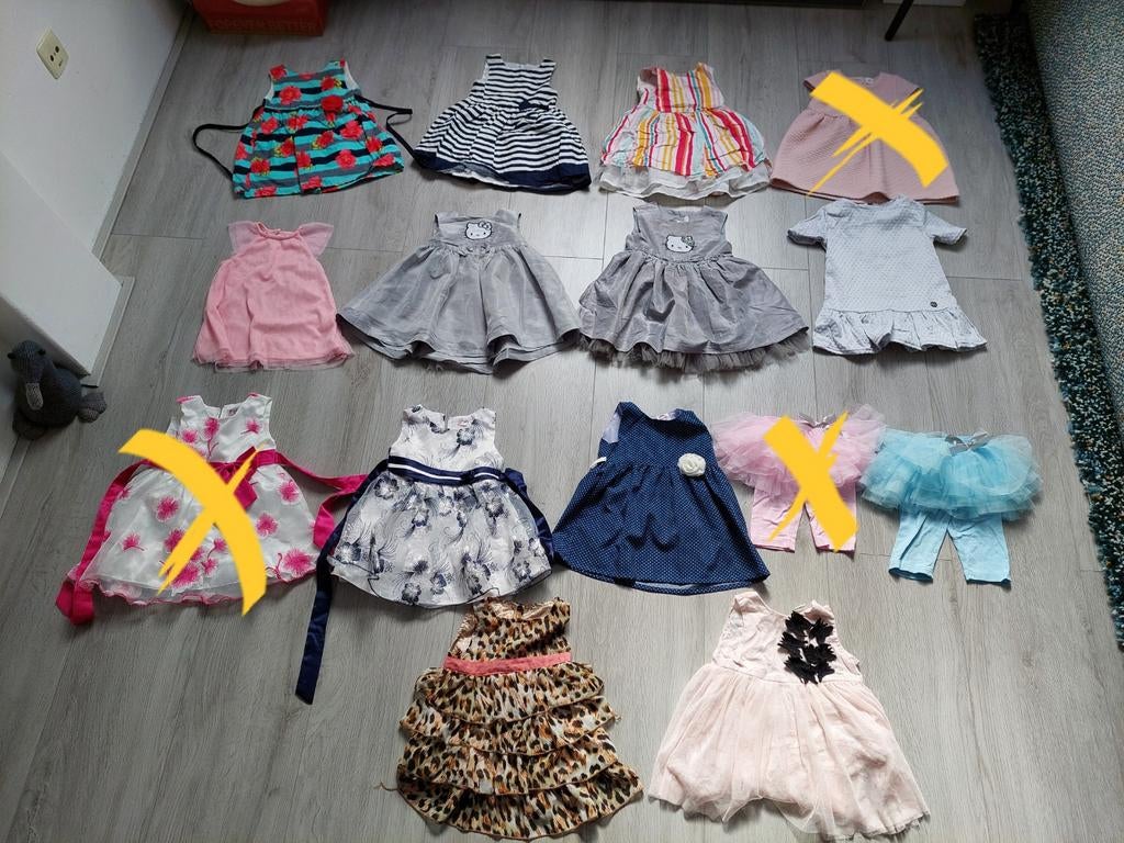 Feestjurk maat 80 meisje jurk bruiloft jurken Feest kerstjur, Kinderen en Baby's, Babykleding | Maat 80, Ophalen of Verzenden