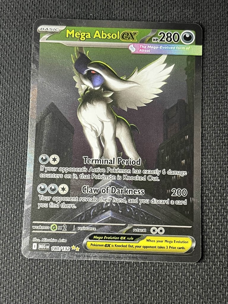 Mega Absol ex (MEG 180), Ophalen of Verzenden, Nieuw, Losse kaart, Foil
