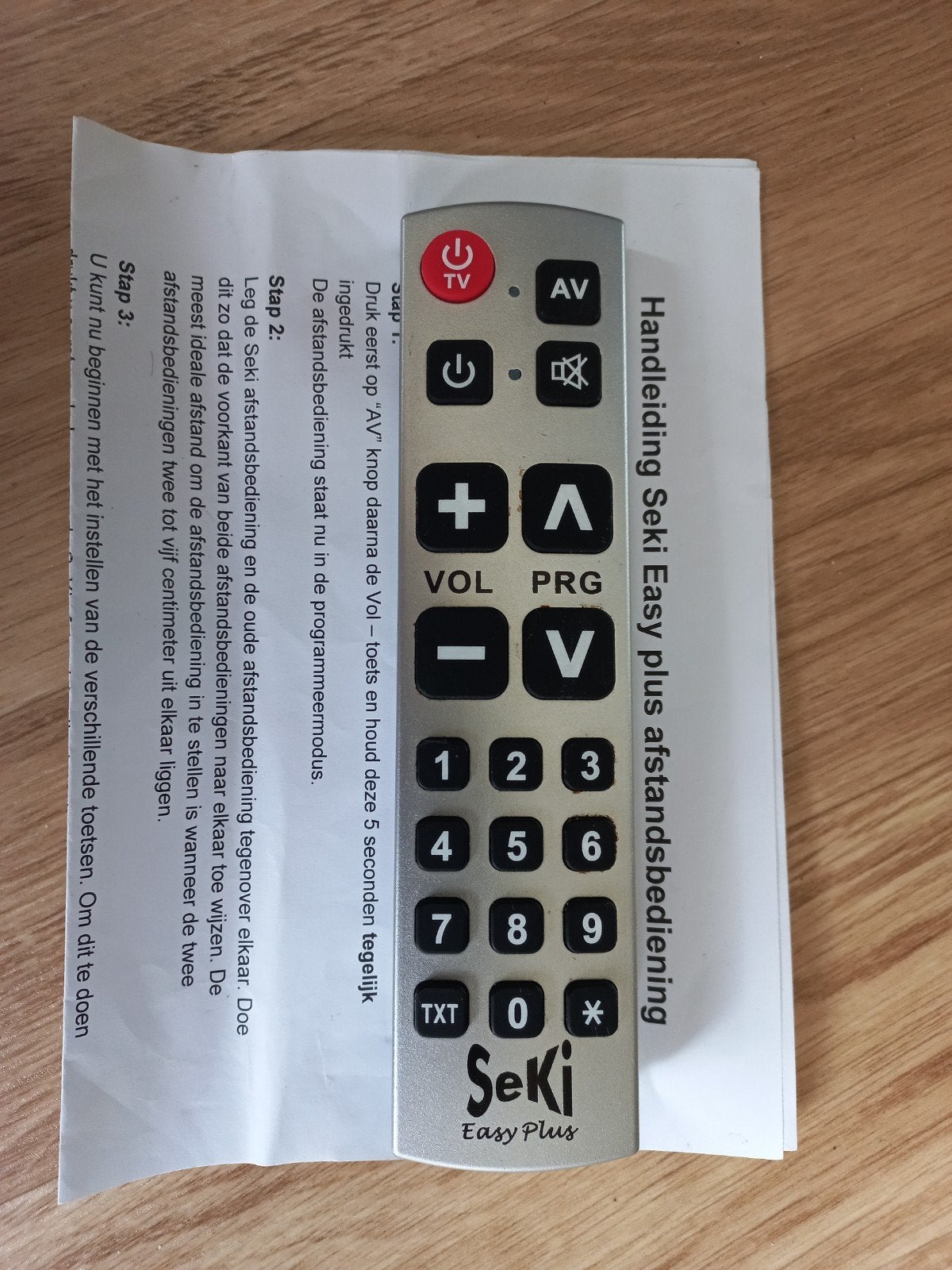 Senioren afstandsbediening, Audio, Tv en Foto, Afstandsbedieningen, Ophalen of Verzenden