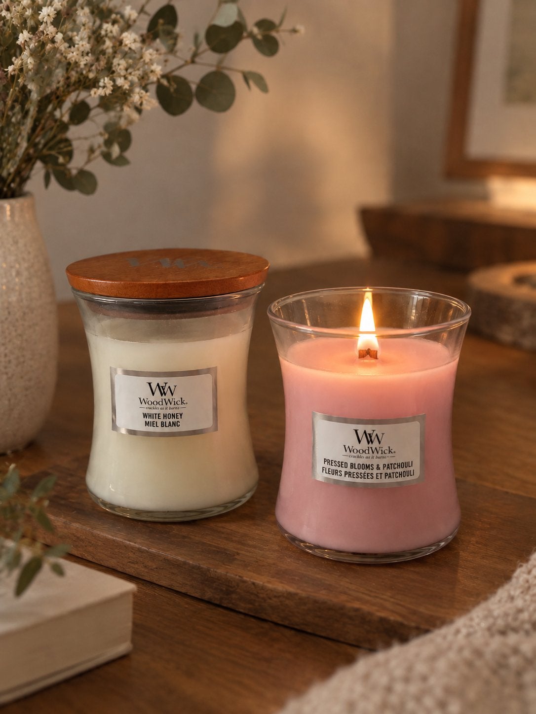 Woodwick mini geurkaars - div geuren verkrijgbaar, Huis en Inrichting, -, -, Nieuw, Ophalen of Verzenden