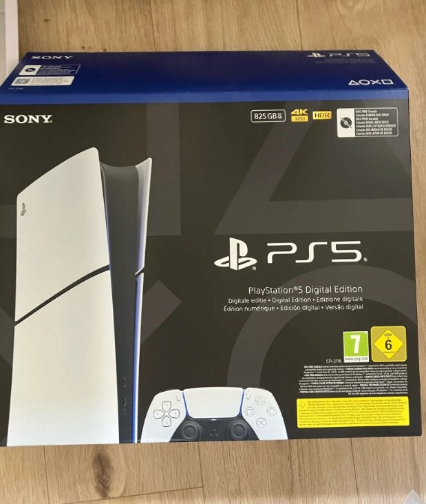 PlayStation 5 Digital (825 GB) - Zo goed als nieuw, Ophalen, Nieuw, Playstation 5 Digital