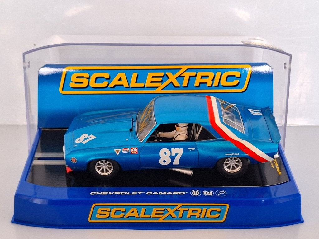 Scalextric Chevrolet Camaro 1969 Jerry Peterson Series C3430, Overige merken, Nieuw, Scalextric, Ophalen of Verzenden