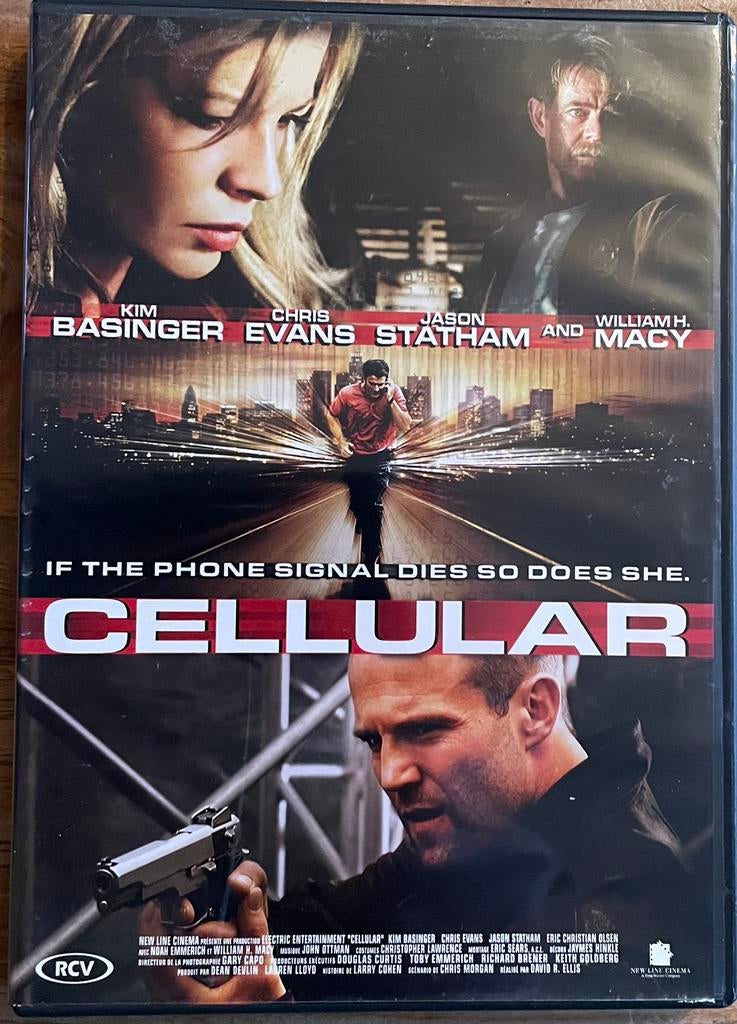 DVD Cellular, Alle leeftijden, Ophalen of Verzenden, Zo goed als nieuw, Detective en Krimi