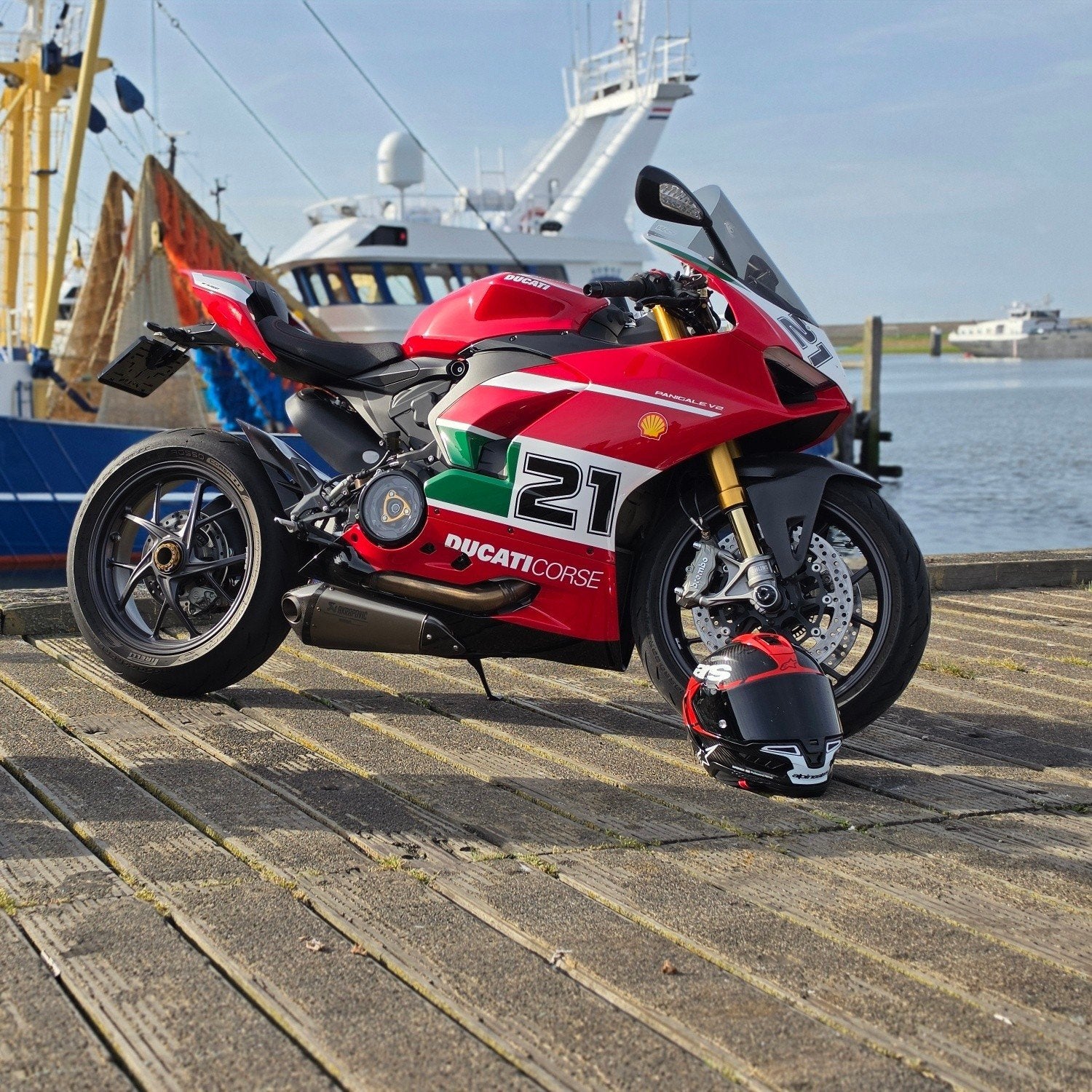 Ducati Panigale V2 Troy Bayliss N972 - Nieuwstaat, 2 cilinders, Motorrijbewijs A, Gebruikt, Super Sport