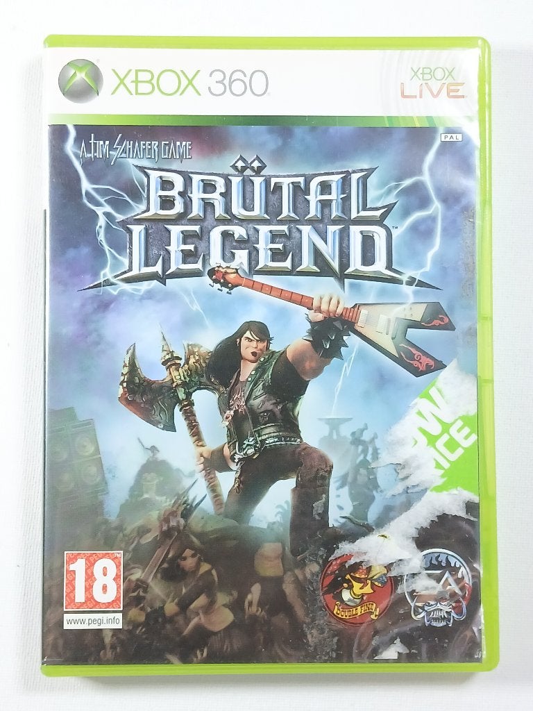 Brutal Legend - XBOX 360 - Microsoft - PAL - Sealed, Avontuur en Actie, Gebruikt, Microsoft, 1 speler