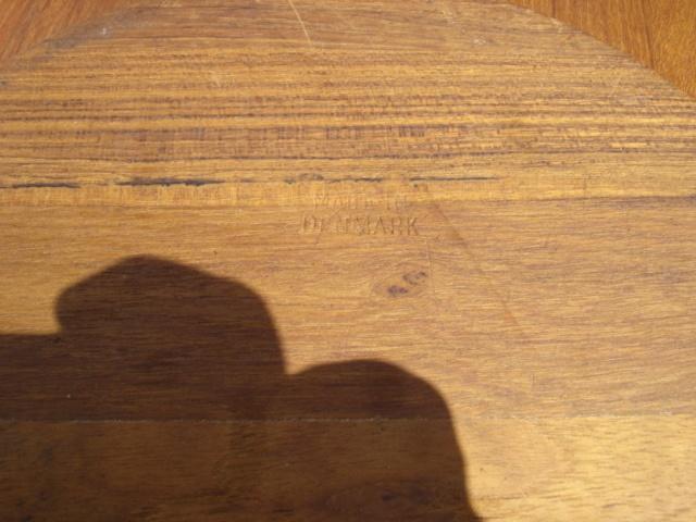 Deens design teak tray & Lazy Susan draai plateau Denmark, Ophalen of Verzenden