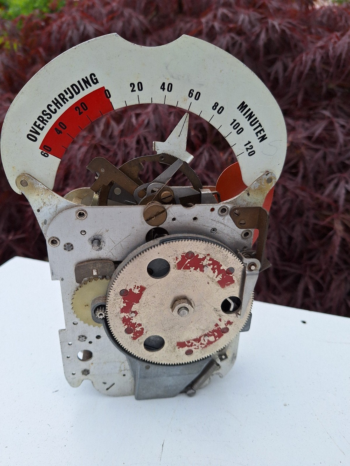 Compleet Binnenwerk Parkeermeter - Vintage Mechanisme, Ophalen of Verzenden