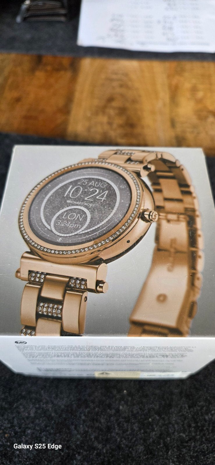 NIEUW: Michael Kors Access Sofie Smartwatch MKT5023 Goud, Nieuw, Ophalen of Verzenden, Stappen, Android