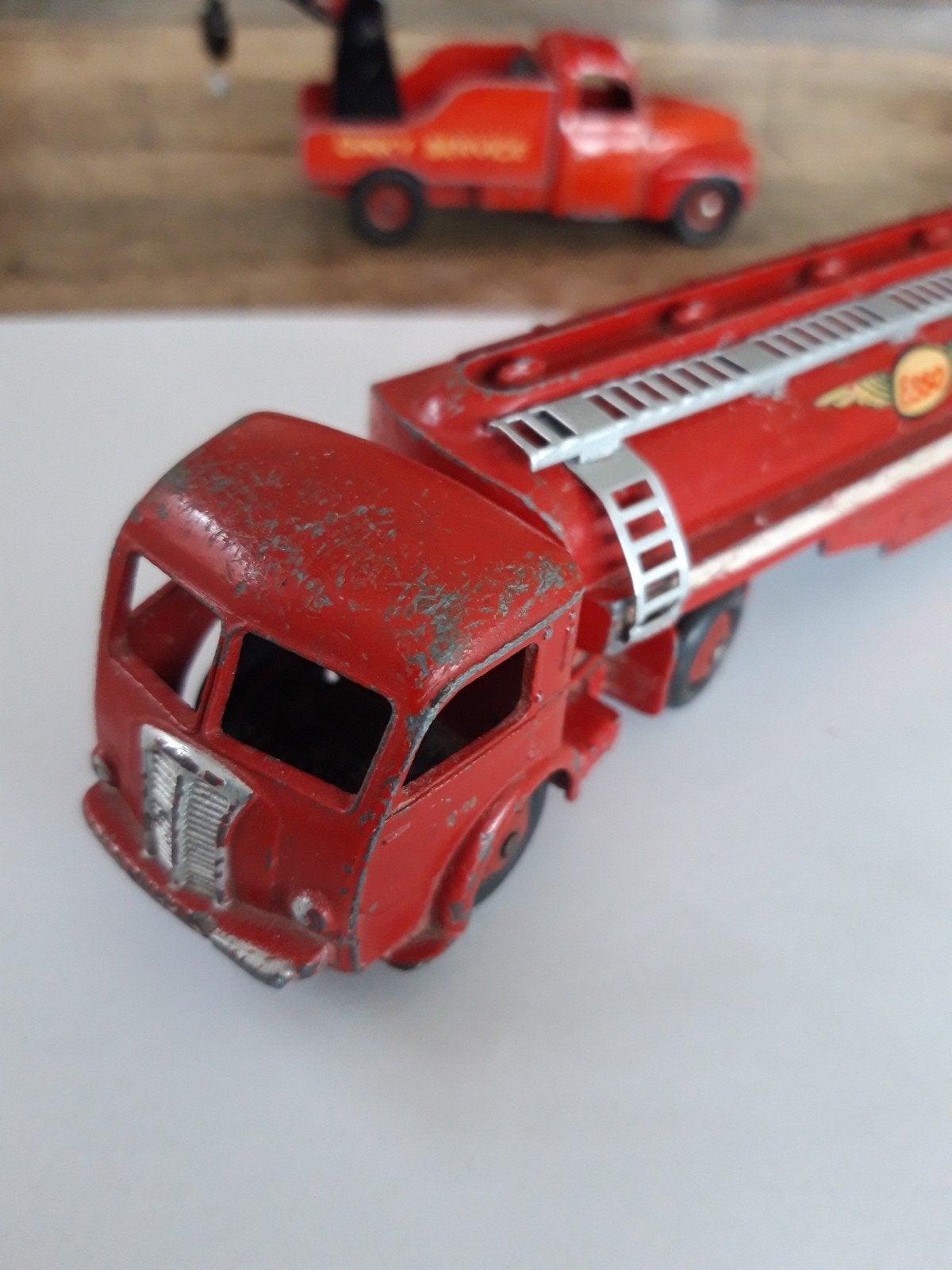 Citerne Titan 32c , Tracteur Panhard, Ophalen of Verzenden, Gebruikt, Dinky Toys