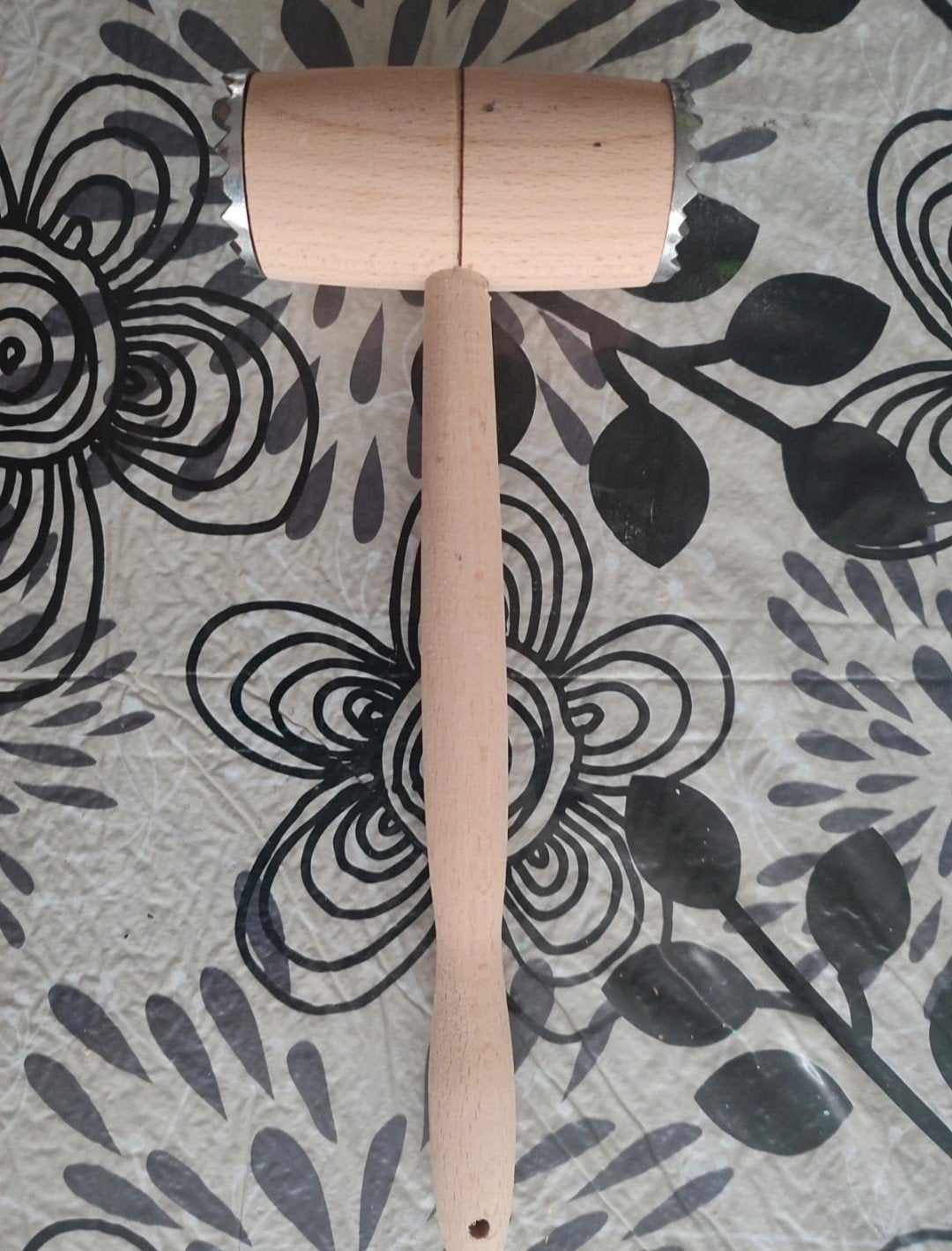 Houten vleeshamer / vleesvermalser, Hout, Ophalen of Verzenden, Bruin, Overige typen