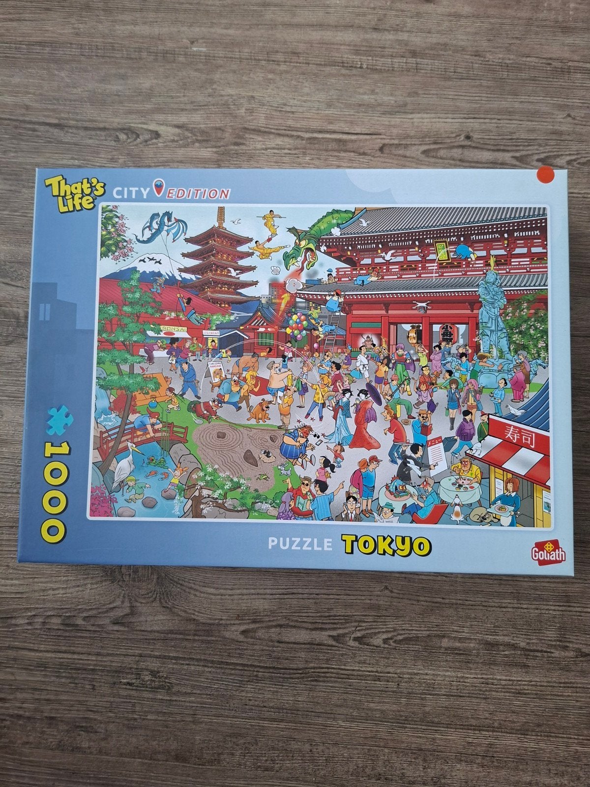 That's life puzzel, Hobby en Vrije tijd, Denksport en Puzzels, Ophalen of Verzenden, 500 t/m 1500 stukjes, Zo goed als nieuw
