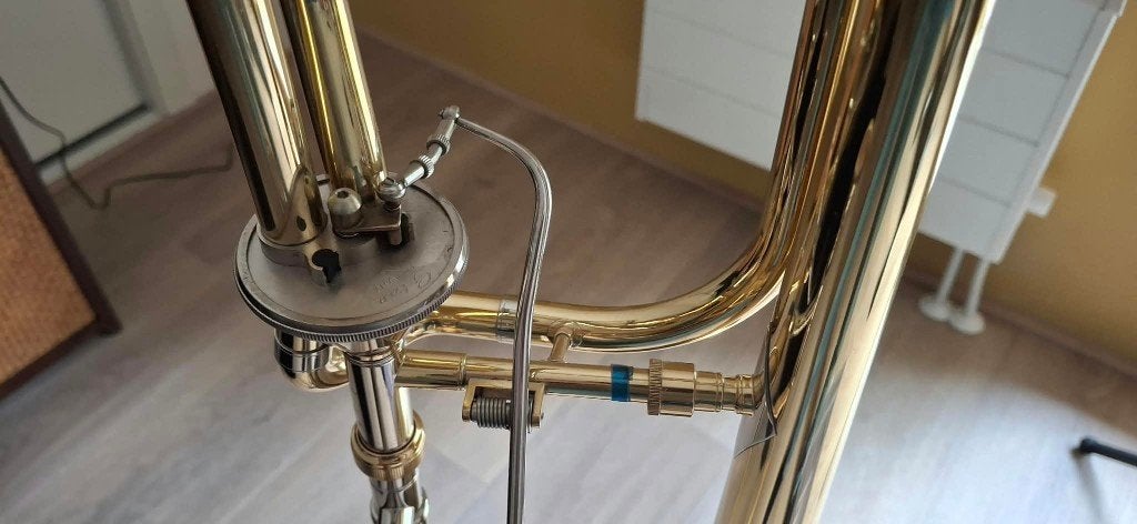 Getzen tenortrombone, Ophalen, Zo goed als nieuw, Tenor, Met koffer