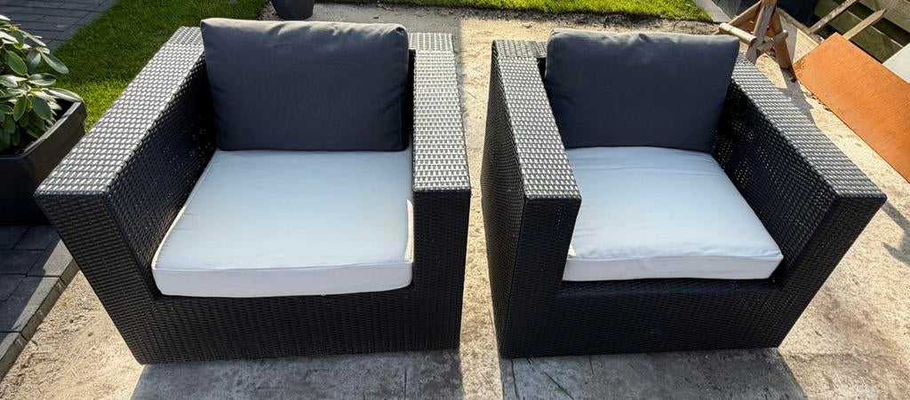 Tuin set Bellagio, Ophalen, 4 zitplaatsen, Kunststof, Gebruikt