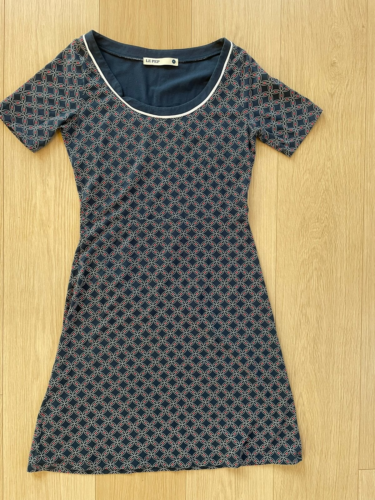 Le Pep jurkje blauw mt XL, Kleding | Dames, Le Pep, Blauw, Maat 42/44 (L), Ophalen of Verzenden