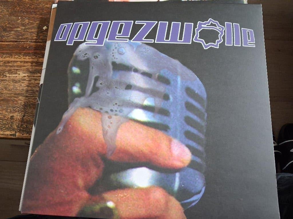 Opgezwolle - spuudingen op de mic, LP, Ophalen of Verzenden, Zo goed als nieuw, 12 inch