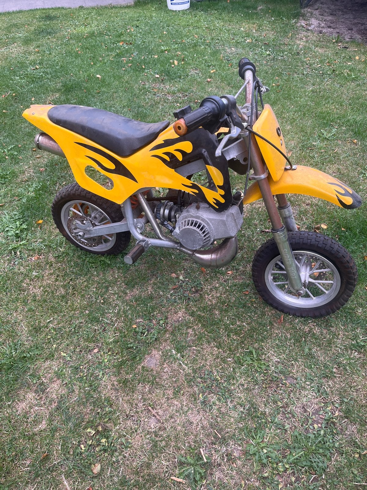 Minibike / crossmotor 49cc - voor onderdelen, Ophalen, Gebruikt, Pitbike