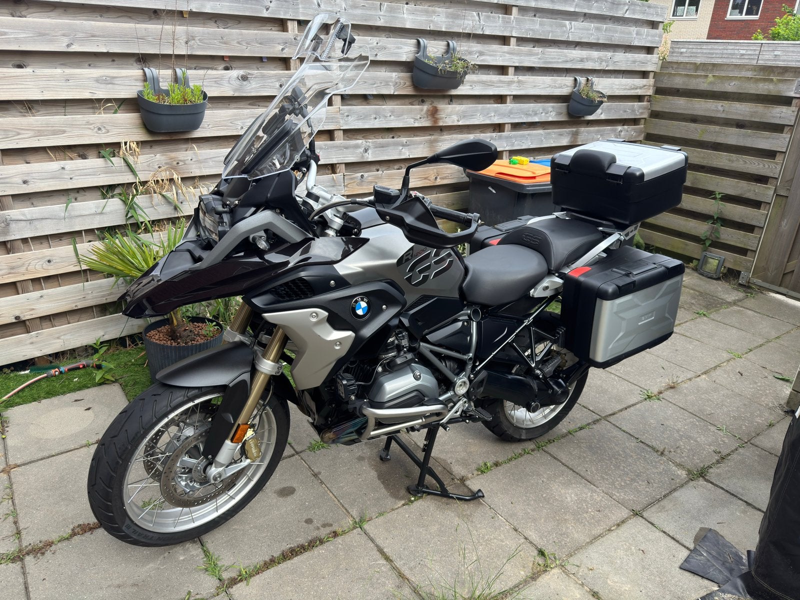 BMW R1200GS Exclusive 2017/ vol opties/goed onderhouden., 2 cilinders, Gebruikt, Particulier, Meer dan 35 kW