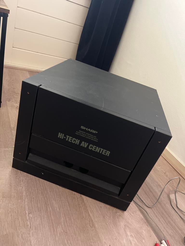 Sharp Super Woofer System - Hi-Tech AV Center, Gebruikt, Subwoofer, 60 tot 120 watt, Ophalen