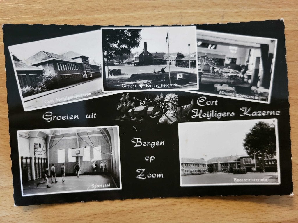 ansicht Militair Bergen op Zoom - Cort Heijligers kazerne, Verzenden, Voor 1920, Noord-Brabant
