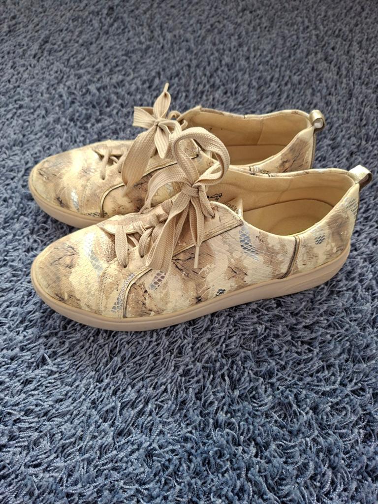Waldlaufer sneakers maat 7 (40,5) wijdte H, Ophalen of Verzenden, Zo goed als nieuw, Beige, Sneakers of Gympen