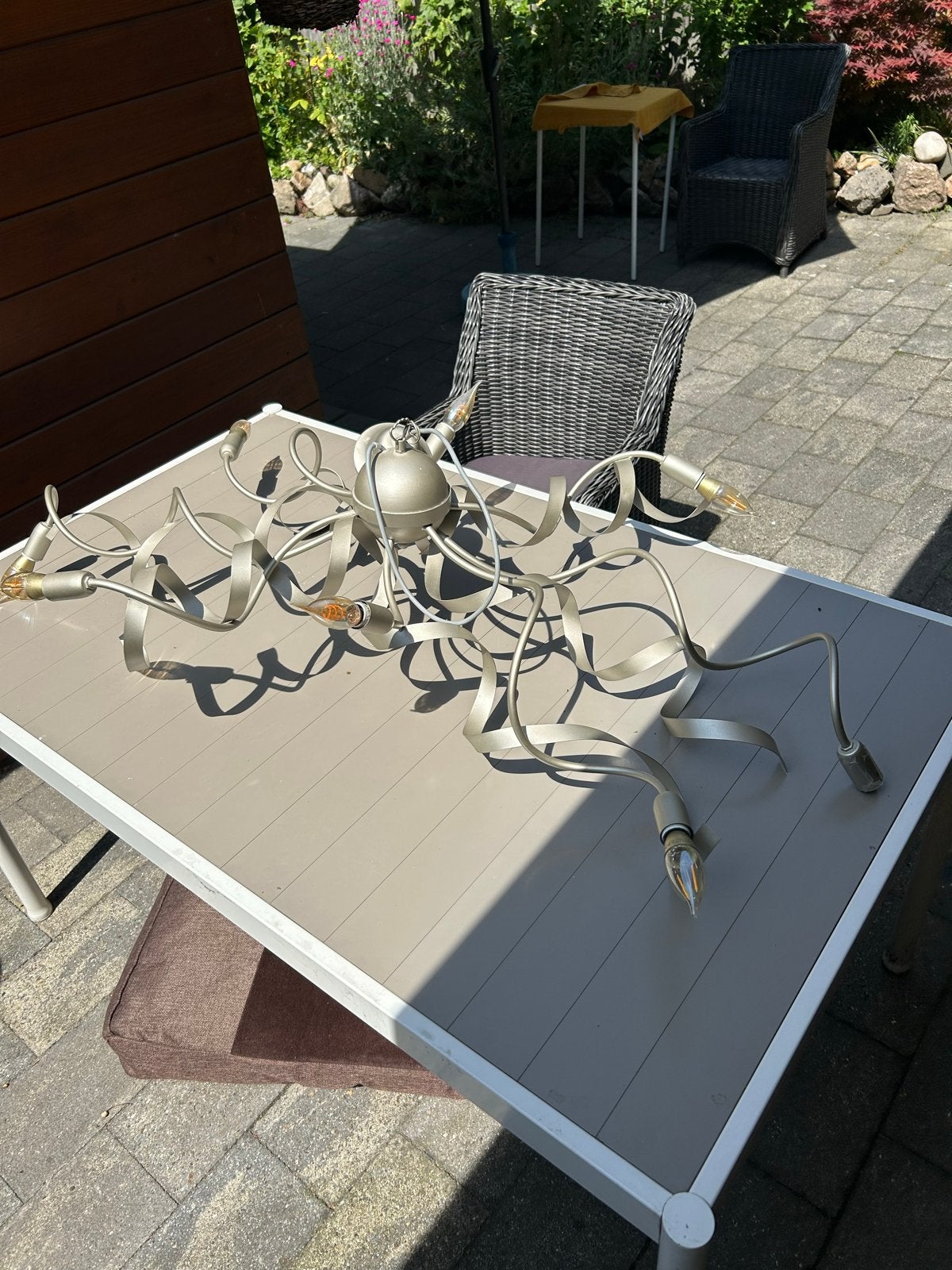 Straluma Hanglamp Design 120x60cm - Modern Metaal, Ophalen of Verzenden, Gebruikt, Metaal, Minder dan 50 cm