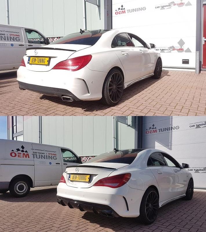 Mercedes-Benz C117 CLA 45 | AMG look diffuser | 2013-2016 |, Ophalen of Verzenden