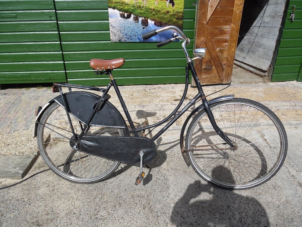 Mooie en goede Twenties omafiets, rijdt prima 28 inch, Ophalen, Terugtraprem, Twenties, 53 tot 56 cm