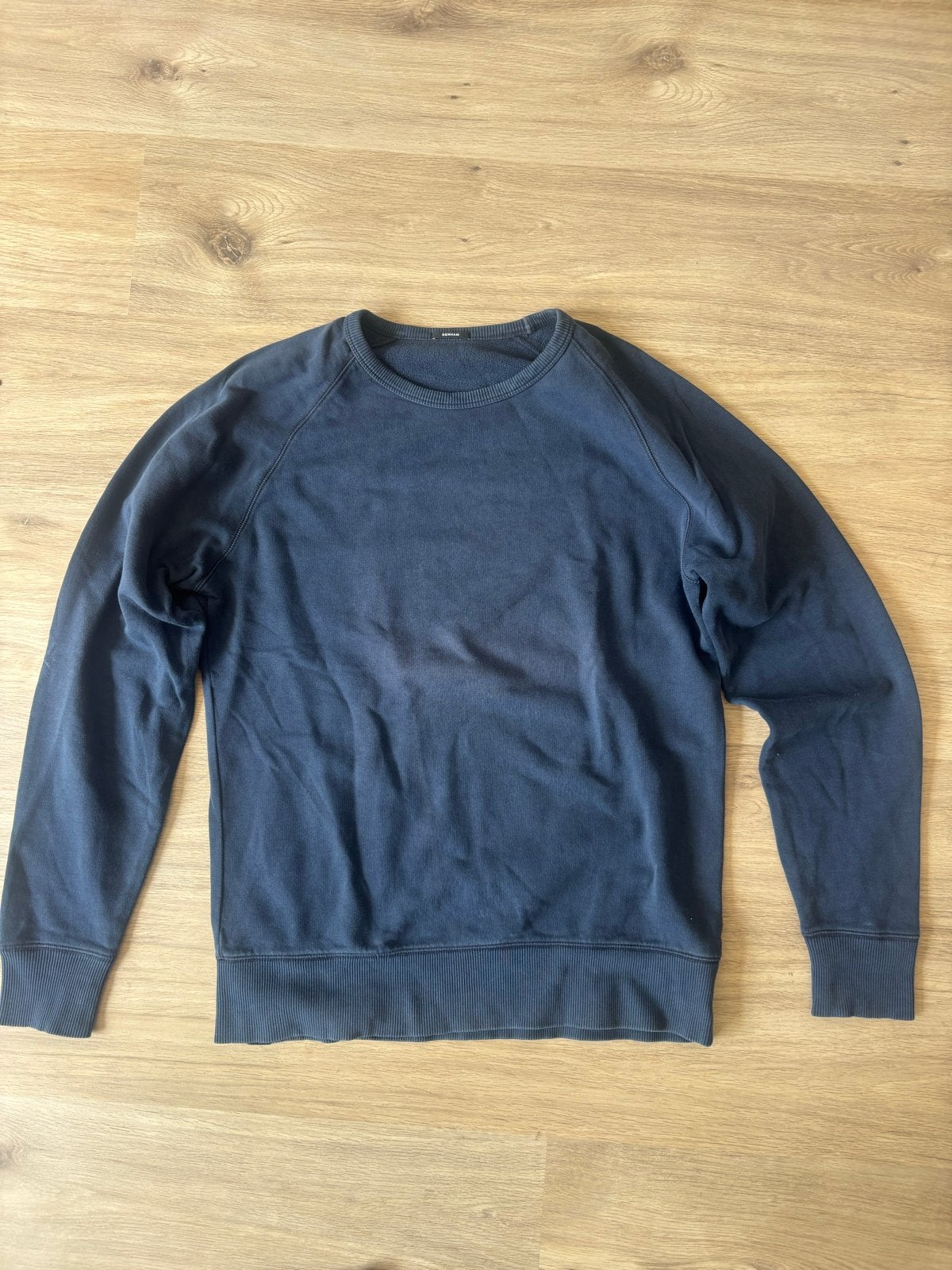 Blauwe Denham trui maat L, Ophalen of Verzenden, Gedragen, Maat 52/54 (L), Blauw