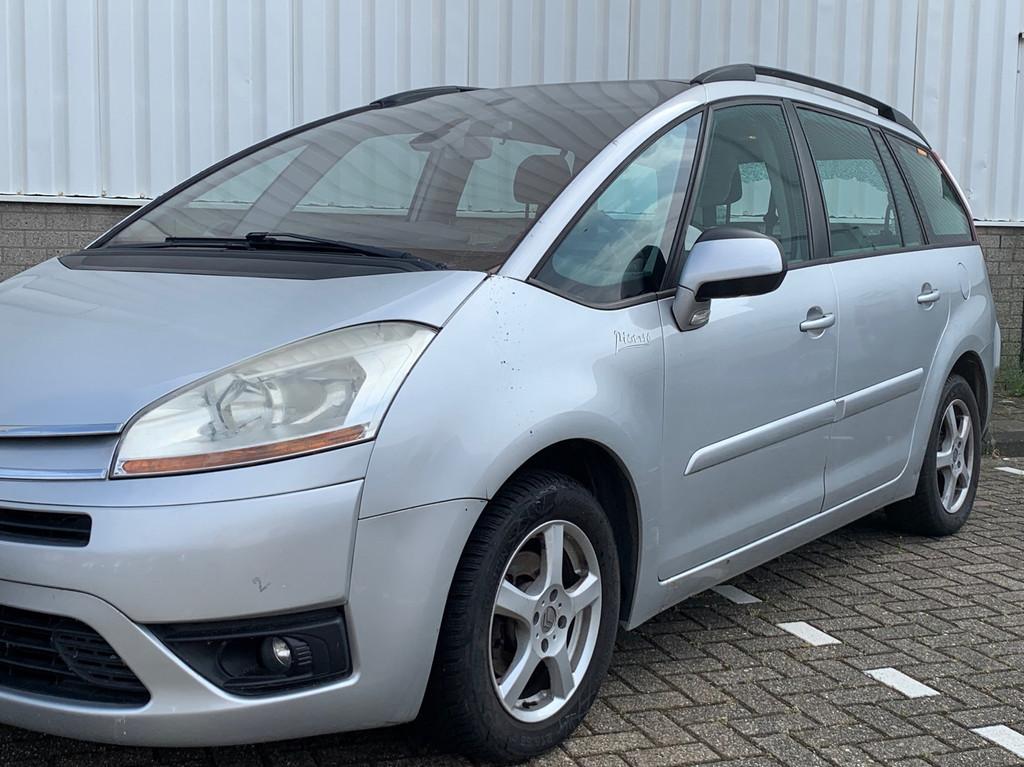 Citroen Grand C4 Picasso 1.8-16V Ambiance|7 Persoons|LPG G3|, Auto's, Gebruikt, Zwart, 4 cilinders, 1749 cc
