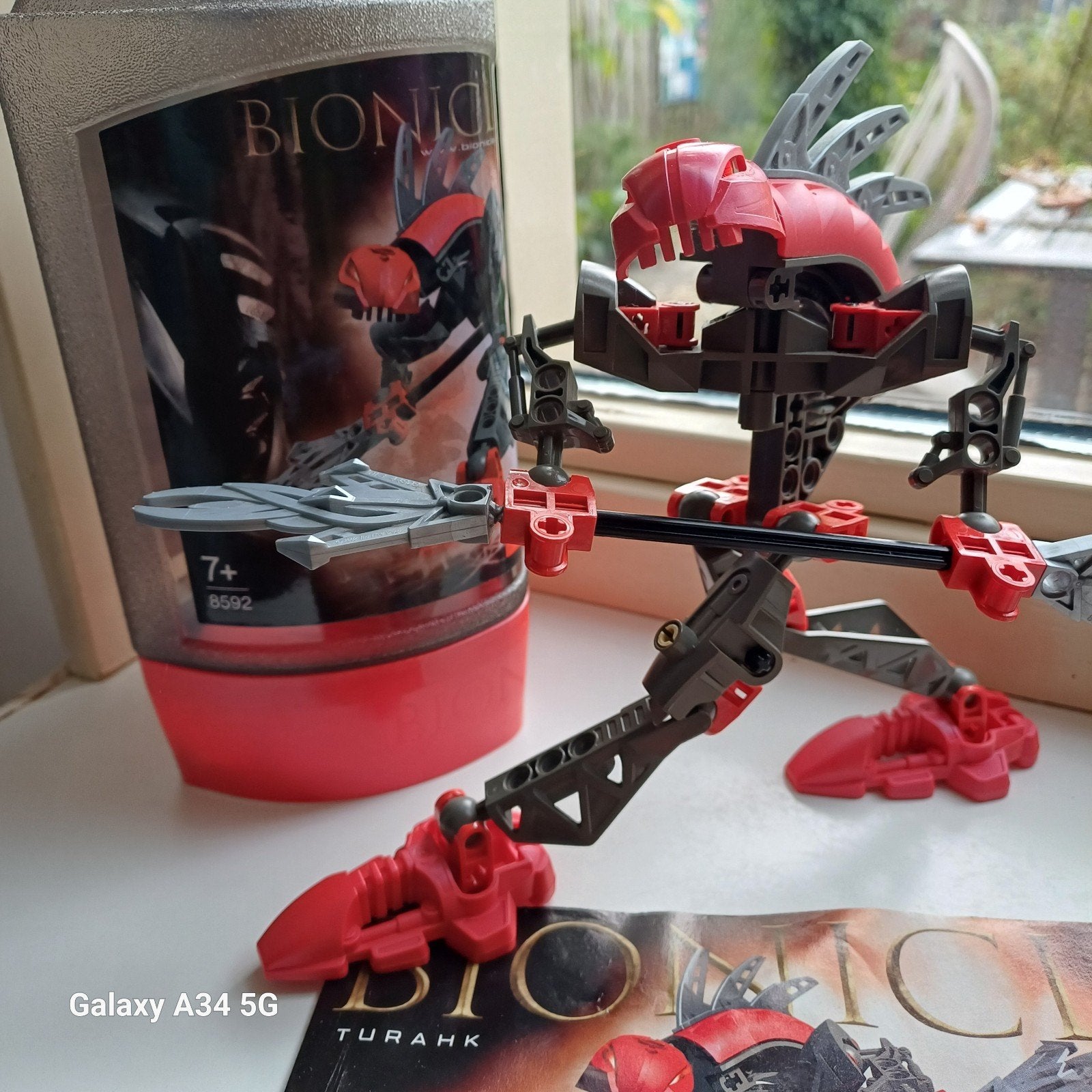 Lego Bionicle Turahk 8592 met instructies en doos, Inclusief instructies, Gebruikt, Bionicle, Lego