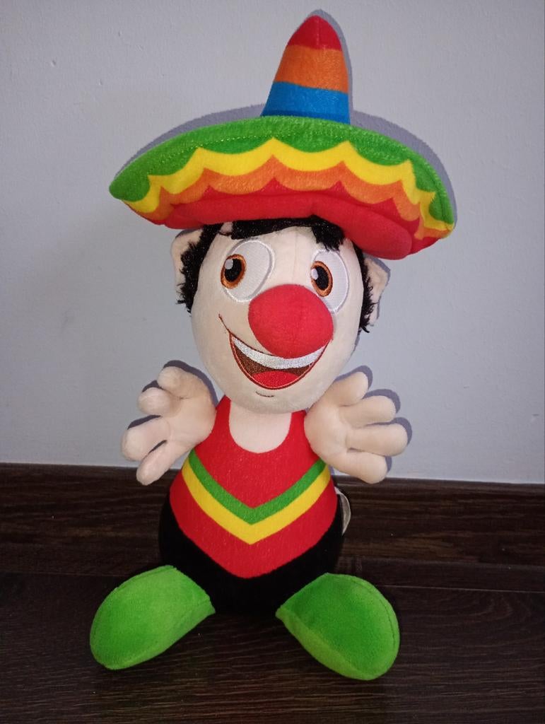 Efteling Carnaval Festival Knuffel Mexicaanse Mannetje, Verzamelen, Ophalen of Verzenden, Zo goed als nieuw, Overige typen