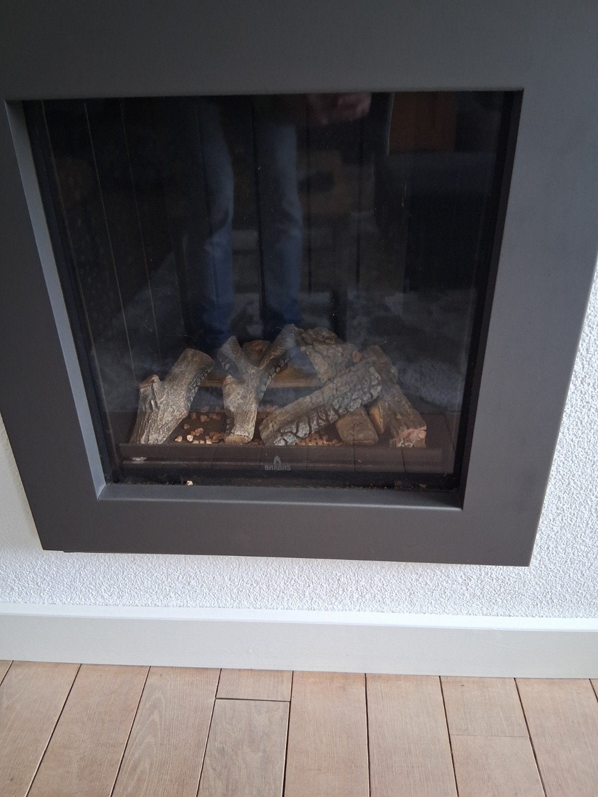 gashaard, Ophalen, Zo goed als nieuw, Inbouwhaard, Gashaard
