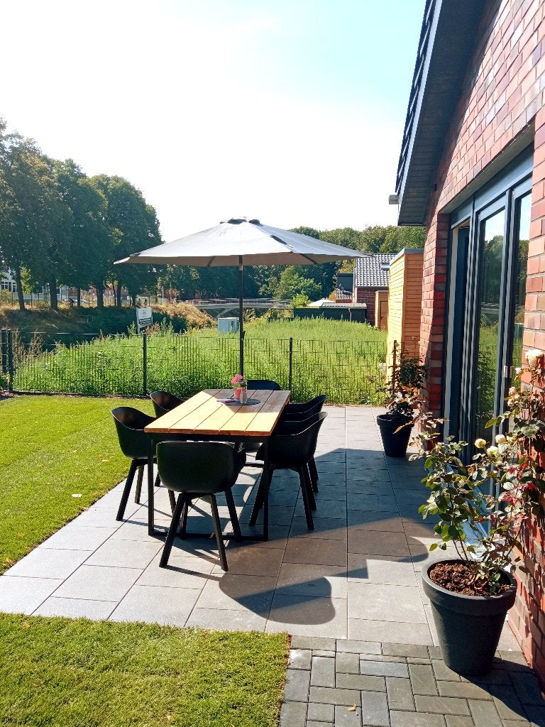 Ferienhaus Wasserstadt Nordhorn. Top wandelen und fietsen, Open haard, Noord-Duitsland, Stad, Aan meer of rivier