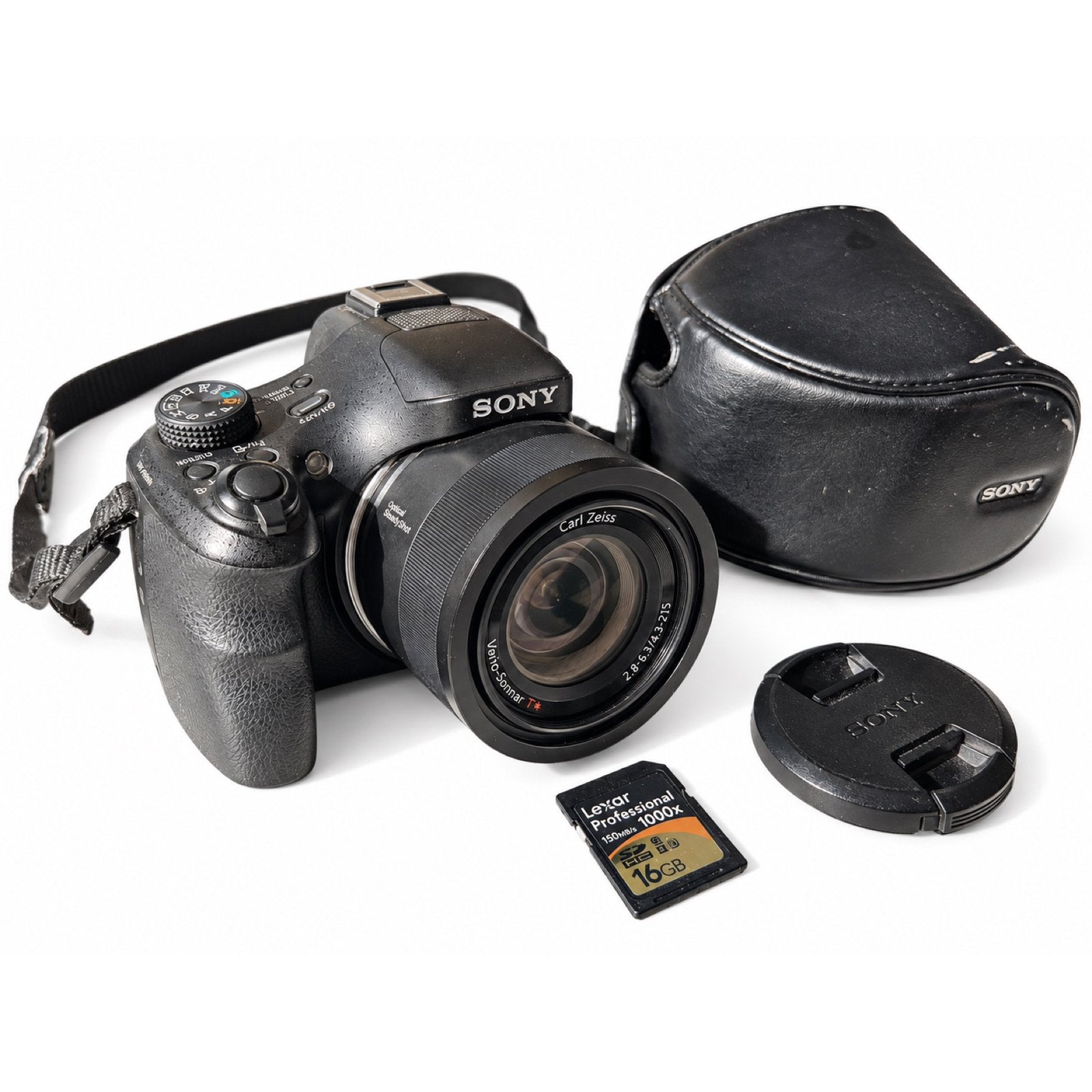 Sony Cyber-shot DSC-HX400V + 16GB kaart + draagtas, Audio, Tv en Foto, Gebruikt, Geheugenkaart, Beeldstabilisatie, Ophalen of Verzenden
