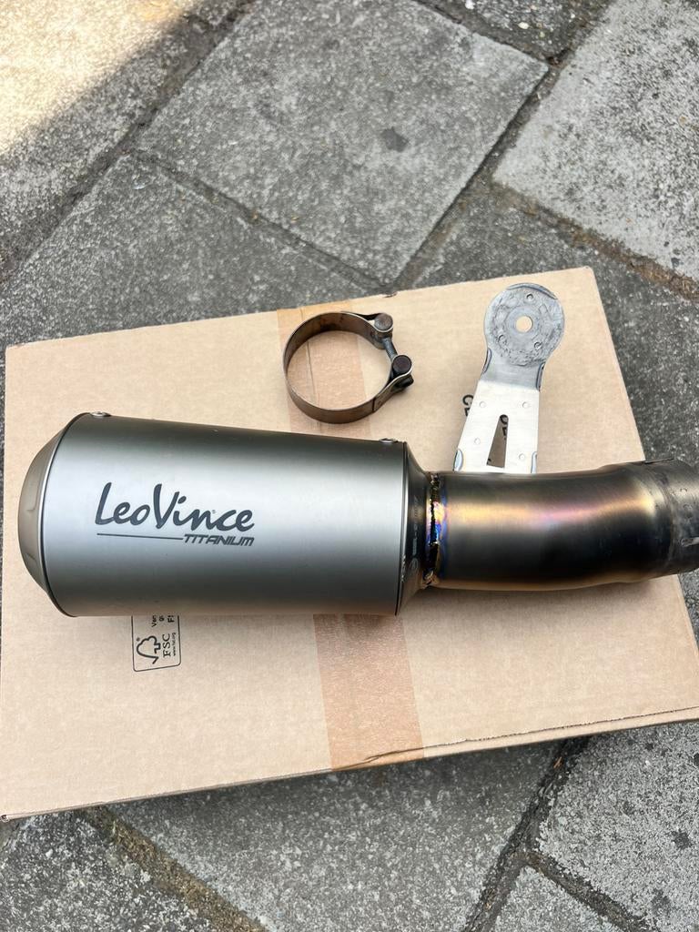 BMW S1000R / M1000R LeoVince Titanium uitlaatdemper, Motoren, Ophalen of Verzenden, Gebruikt