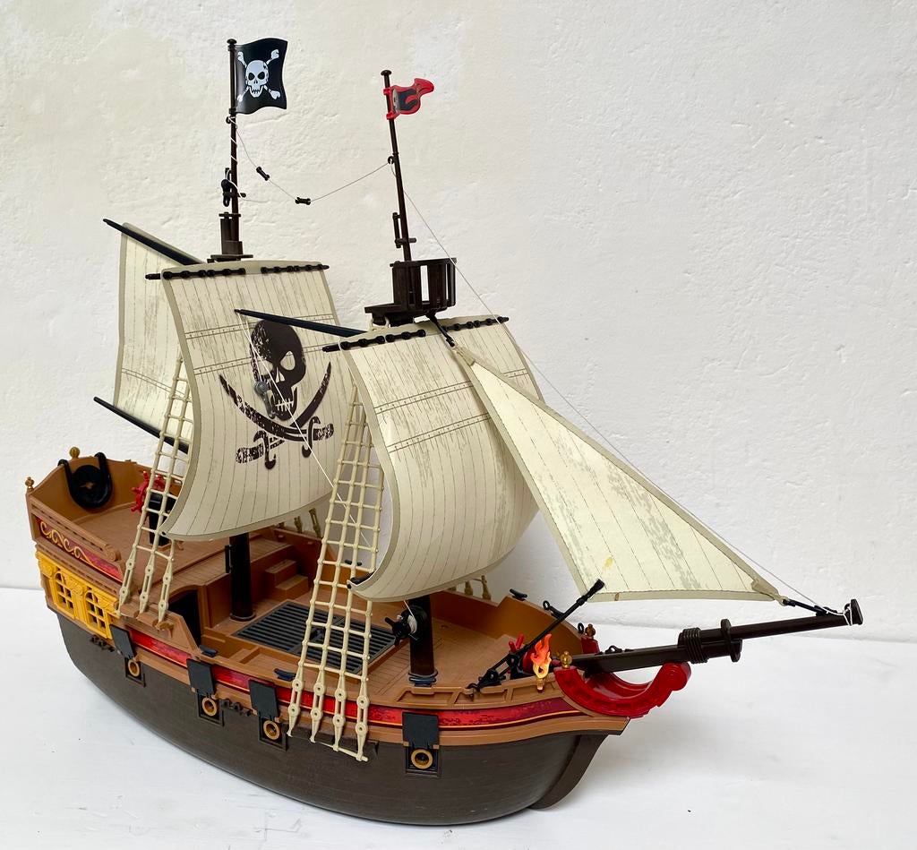 Playmobil Pirateschip 5135, Ophalen of Verzenden, Gebruikt
