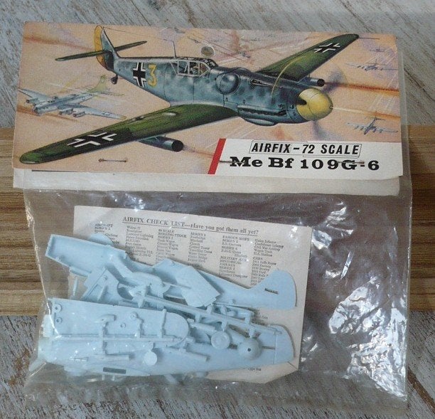 Airfix Me Bf 109 G-6 Messerschmitt 1, Overige merken, 1:72 tot 1:144, Ophalen of Verzenden, Zo goed als nieuw