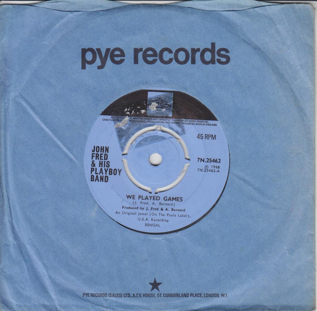 JOHN FRED & HIS PLAYBOY BAND - We Played Games, Originele persing, Ophalen of Verzenden, Gebruikt, Pop