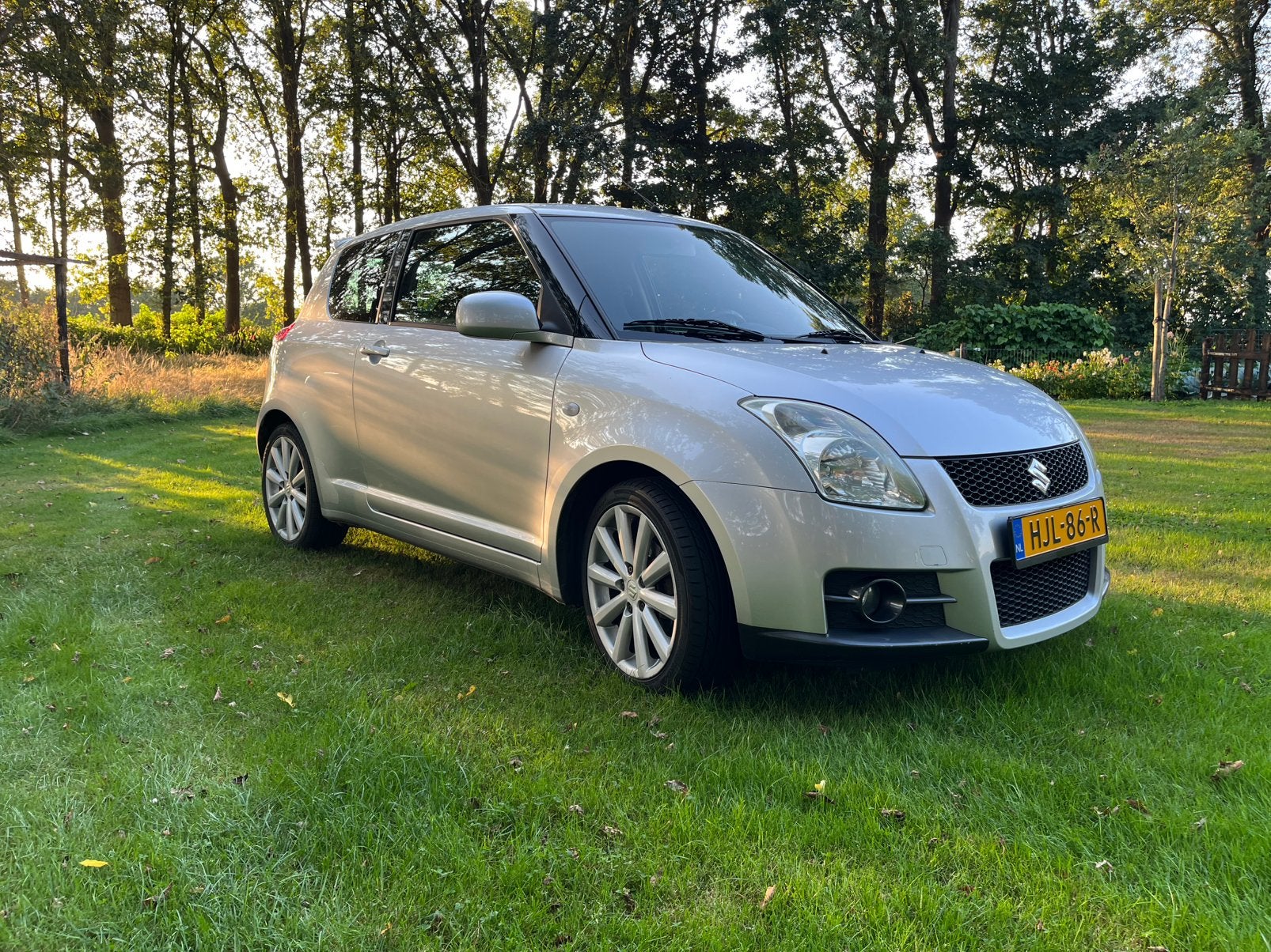 Suzuki Swift 1.6 3D Sport 2007 Grijs, Auto's, Voorwielaandrijving, 1005 kg, Zwart, 4 cilinders