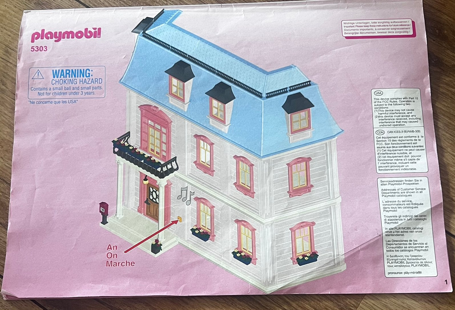 Playmobil Herenhuis 5303, Ophalen, Zo goed als nieuw