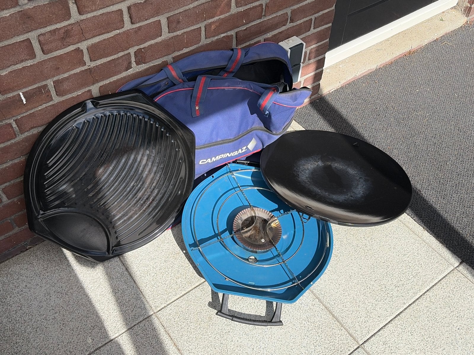 Campingaz Party Grill 400 CV met draagtas, Ophalen of Verzenden, Gebruikt