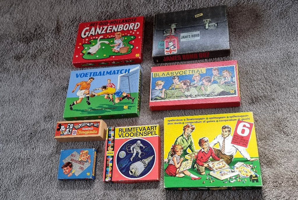 Vintage oude spellen jaren 50/60, Ophalen of Verzenden