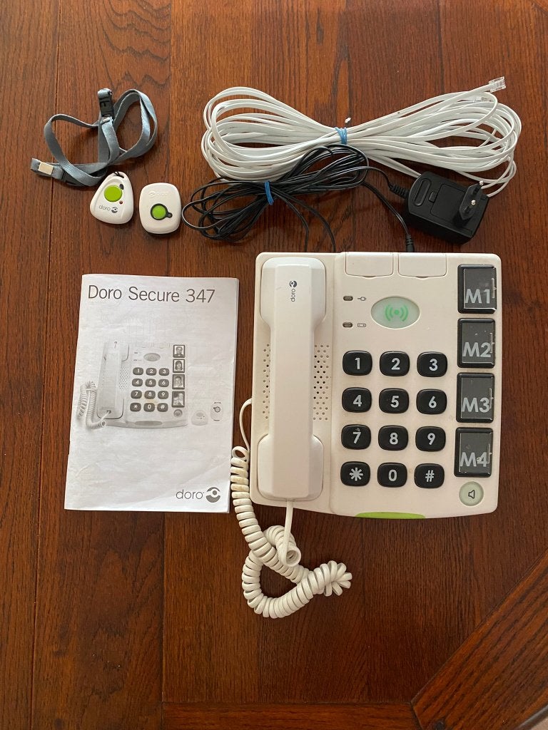 Senioren telefoon met  oproep alarm, Telecommunicatie, Ophalen, Gebruikt