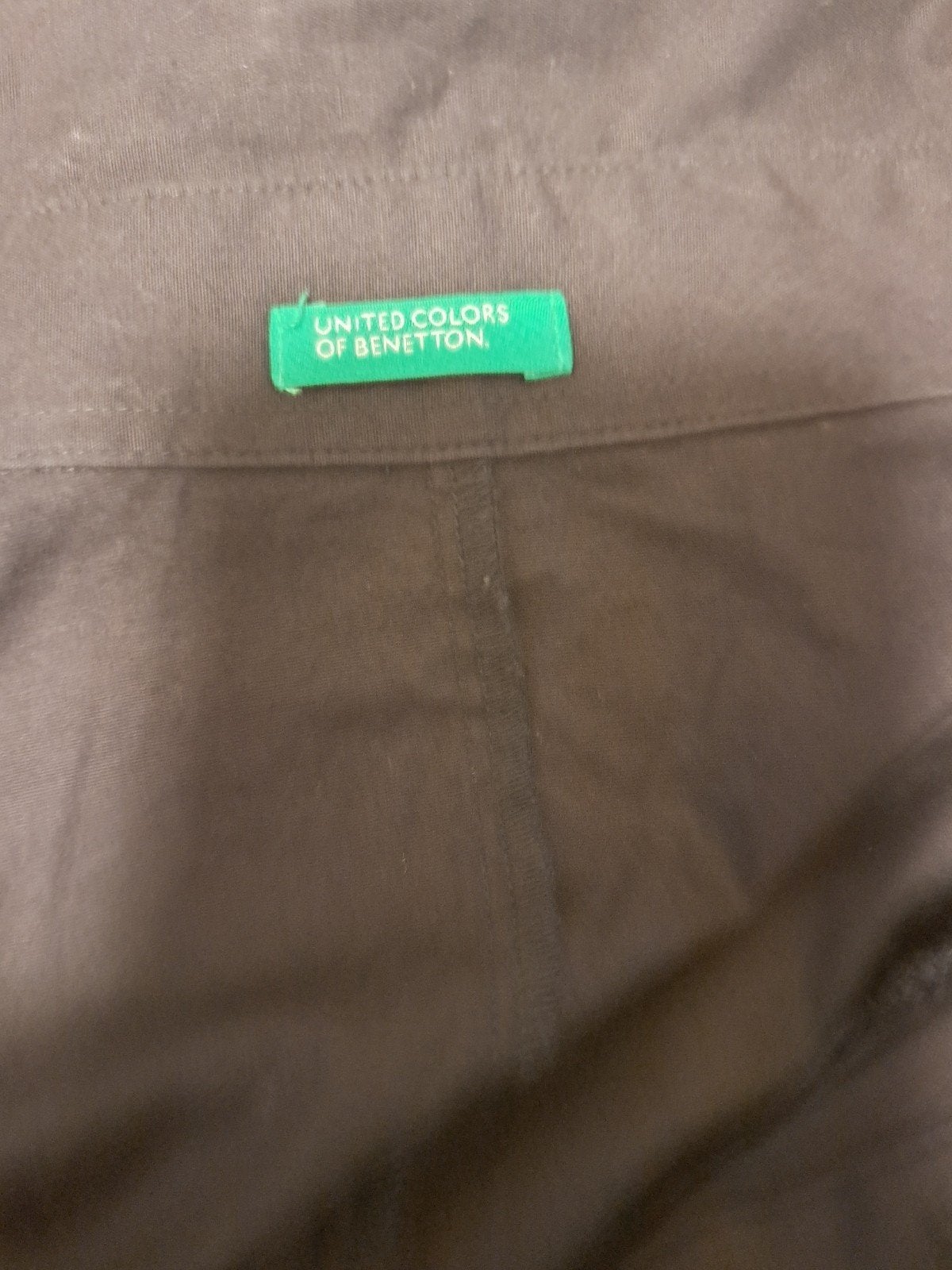 United Colors of Benetton Blouse - Zwart - Maat M, Maat 38/40 (M), Zwart, Ophalen of Verzenden, Zo goed als nieuw