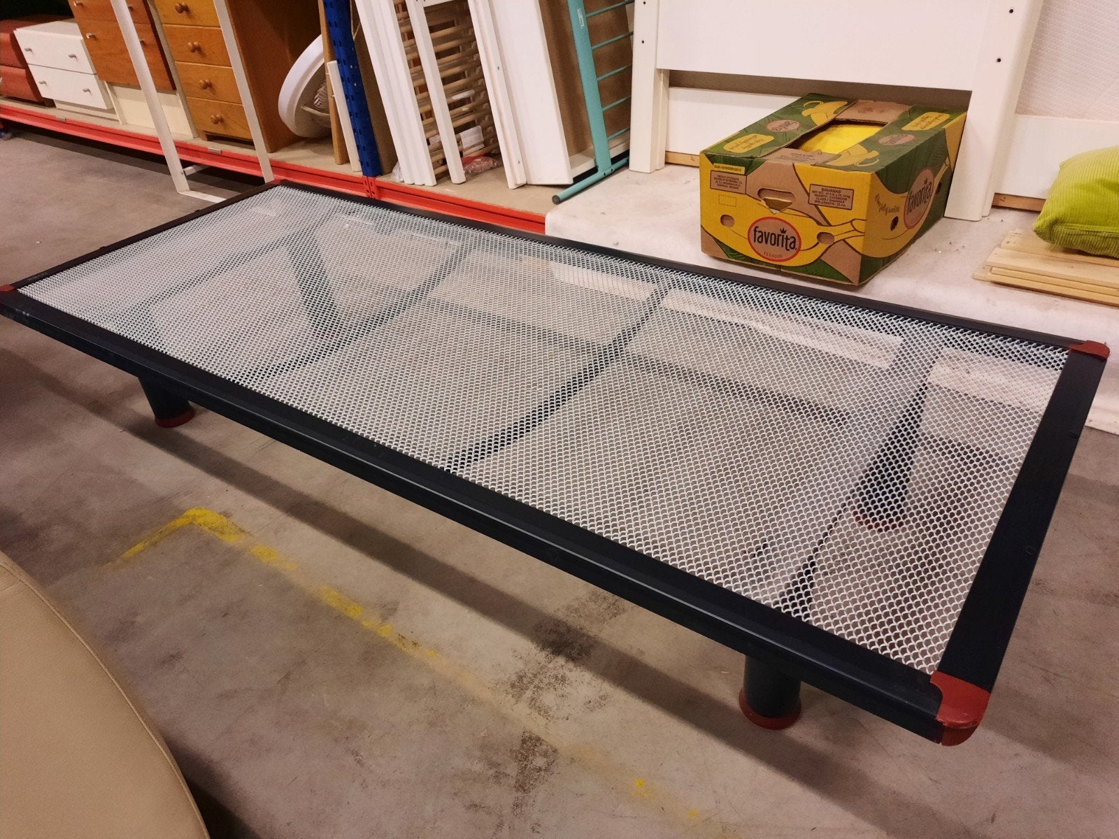 Avek zwart eenpersoons spiraalbed(bodem) 90x200  cm, Ophalen, Gebruikt, 90 cm, Eenpersoons